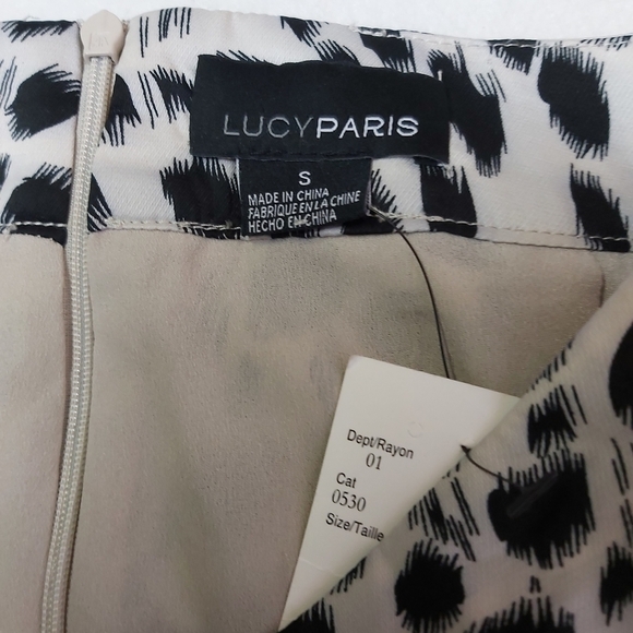 LUCY Paris Leopart Skirt - Picture 3 of 10